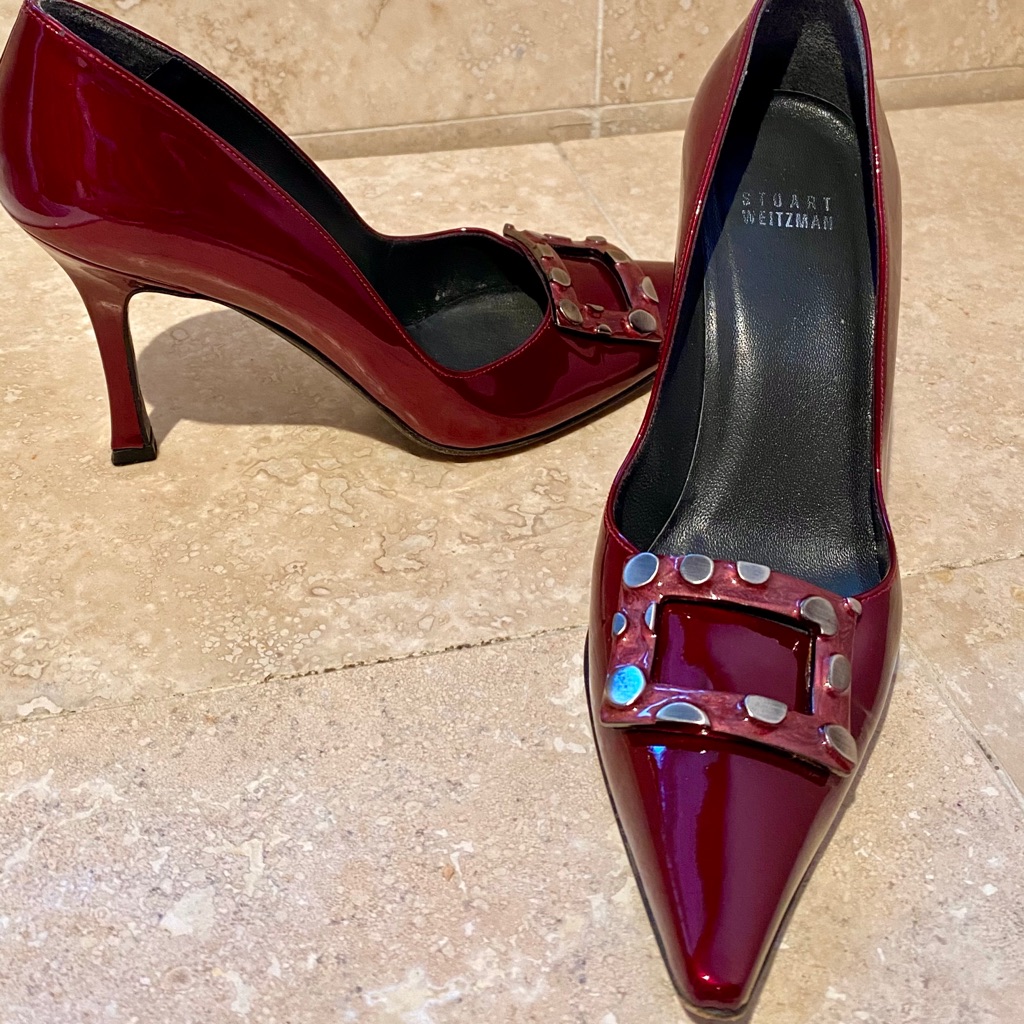 Stuart Weitzman Ruby Slippers Euc